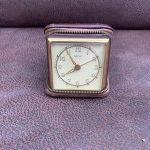 Vintage travel clock